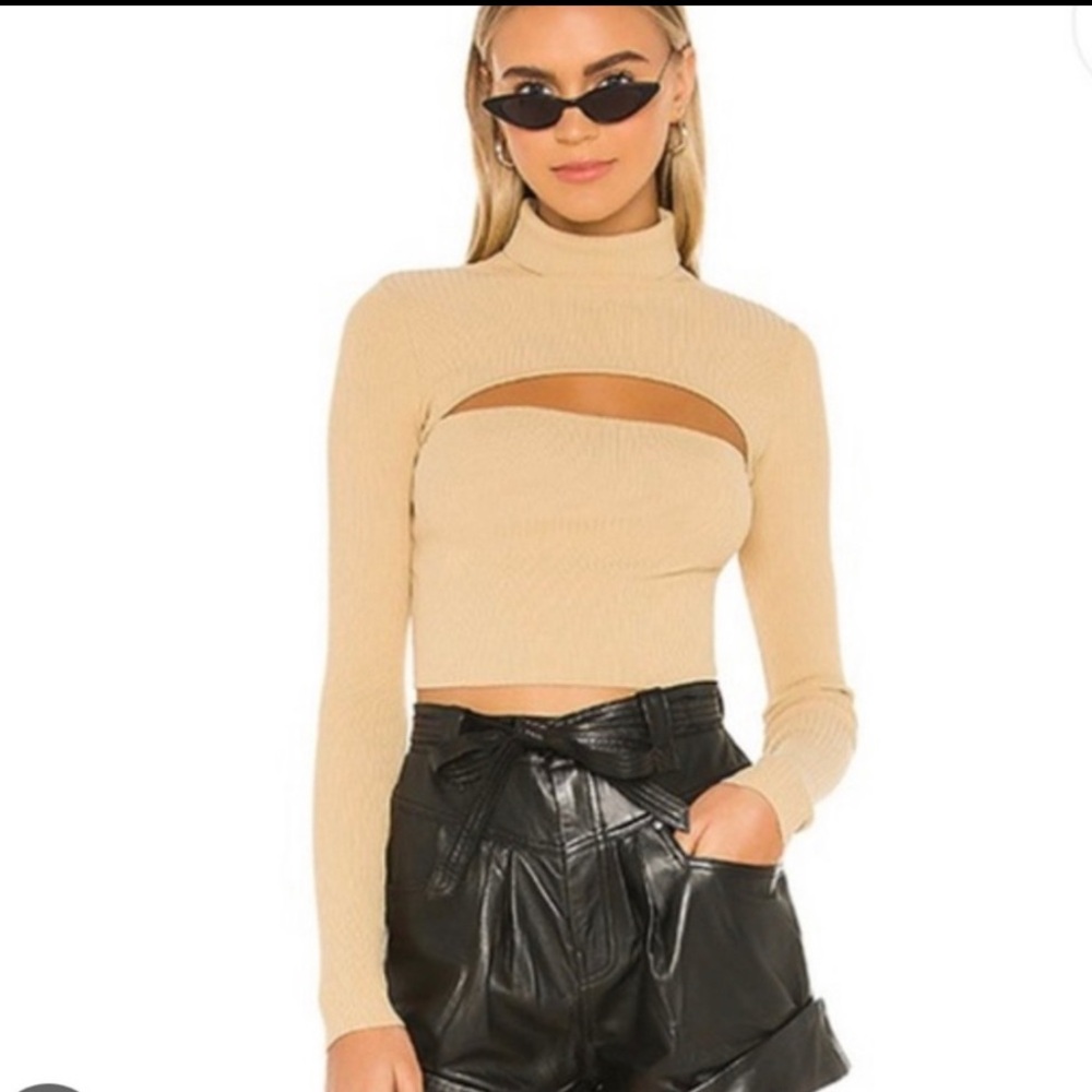 Superdown Tasha cut out sweater